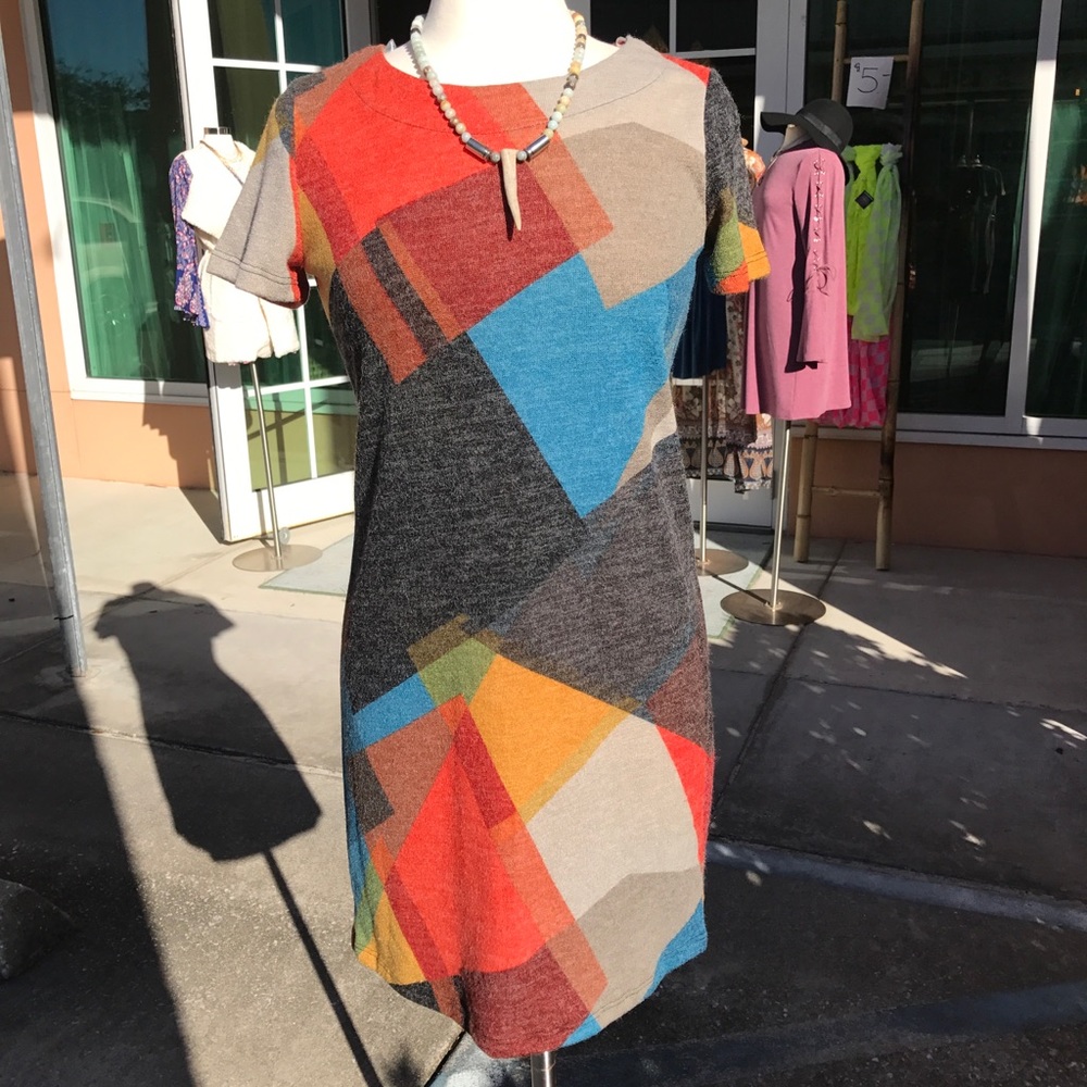 Geo T-shirt Dress